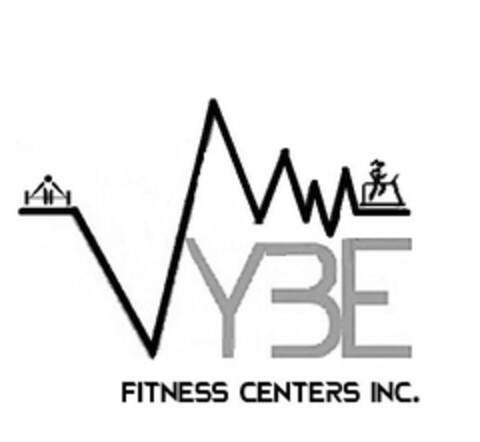 YBE FITNESS CENTER INC. Logo (USPTO, 13.06.2017)