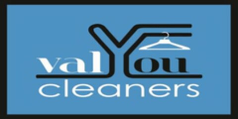 VALYOU CLEANERS Logo (USPTO, 15.06.2017)