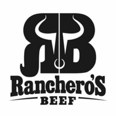 RB RANCHERO'S BEEF Logo (USPTO, 12/01/2017)