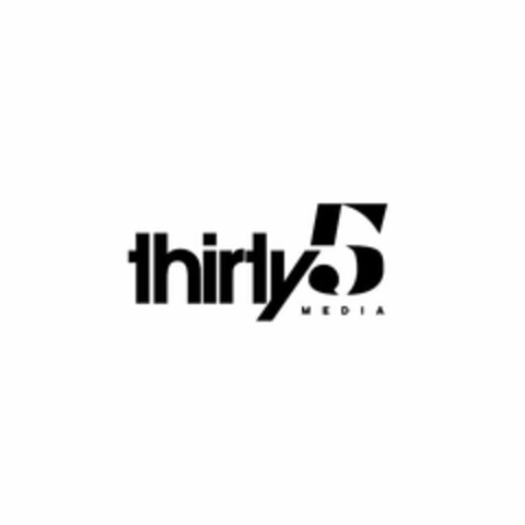 THIRTY 5 MEDIA Logo (USPTO, 08.01.2018)
