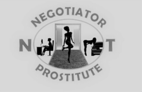 NEGOTIATOR NOT PROSTITUTE Logo (USPTO, 19.02.2018)
