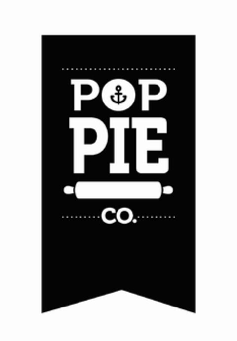 POP PIE CO. Logo (USPTO, 12.03.2018)