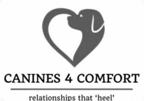 CANINES 4 COMFORT RELATIONSHIPS THAT 'HEEL' Logo (USPTO, 03/20/2018)