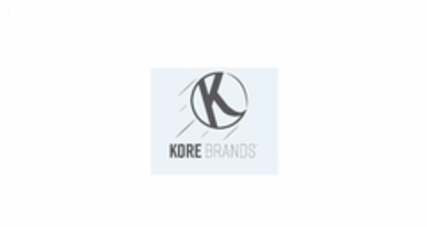 K KORE BRANDS Logo (USPTO, 29.03.2018)