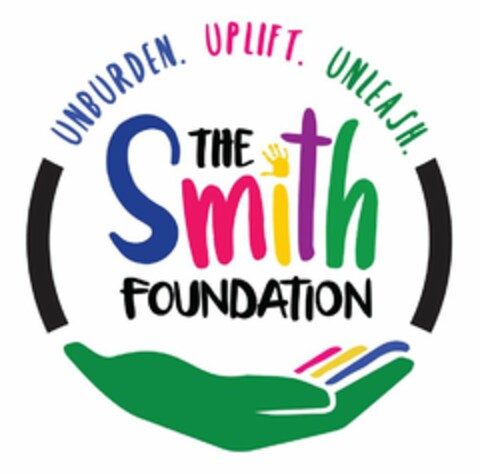UNBURDEN. UPLIFT. UNLEASH. THE SMITH FOUNDATION Logo (USPTO, 24.05.2018)