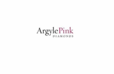 ARGYLE PINK DIAMONDS Logo (USPTO, 06.07.2018)