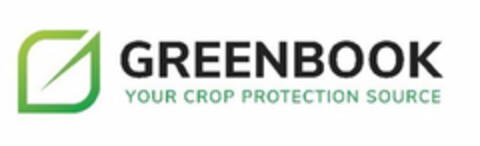 G GREENBOOK YOUR CROP PROTECTION SOURCE Logo (USPTO, 09/10/2018)