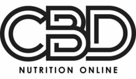 CBD NUTRITION ONLINE Logo (USPTO, 24.05.2019)