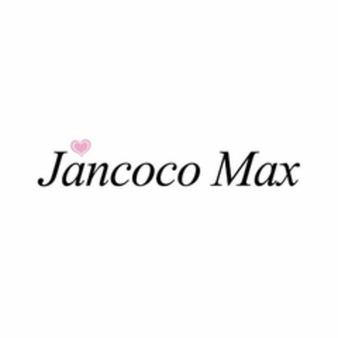JANCOCO MAX Logo (USPTO, 10.07.2019)