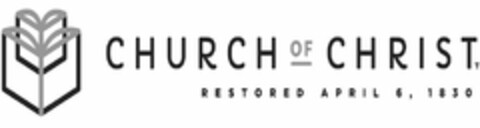 CHURCH OF CHRIST RESTORED APRIL 6, 1830 Logo (USPTO, 24.08.2019)