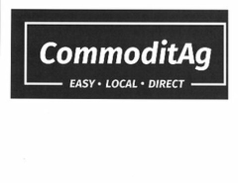 COMMODITAG EASY · LOCAL · DIRECT Logo (USPTO, 10.09.2019)