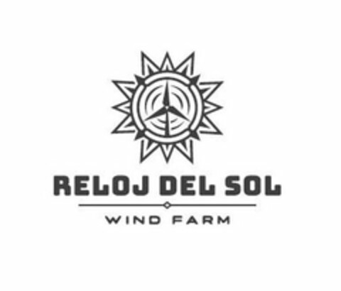 RELOJ DEL SOL WIND FARM Logo (USPTO, 17.12.2019)