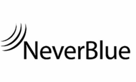 NEVERBLUE Logo (USPTO, 02/20/2020)