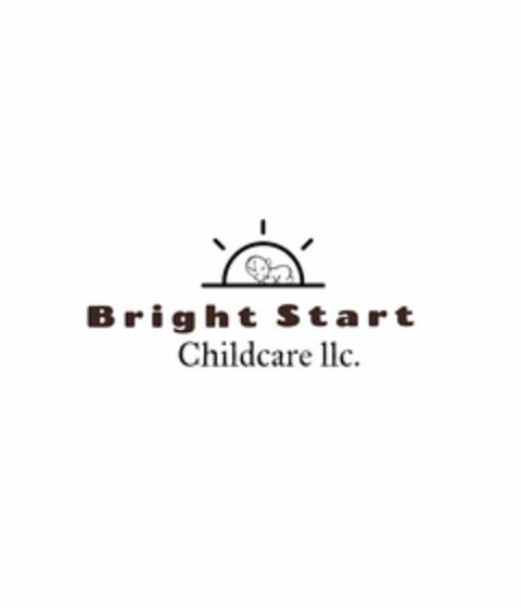 BRIGHT START CHILDCARE LLC. Logo (USPTO, 16.05.2020)