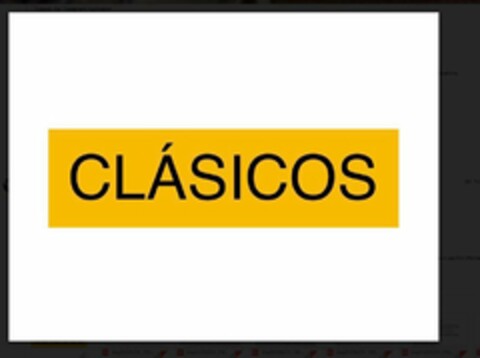 CLÀSICOS Logo (USPTO, 09.06.2020)