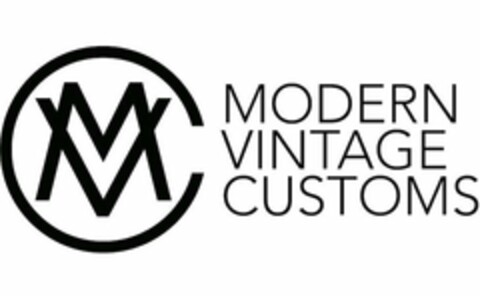 MVC MODERN VINTAGE CUSTOMS Logo (USPTO, 11.09.2020)