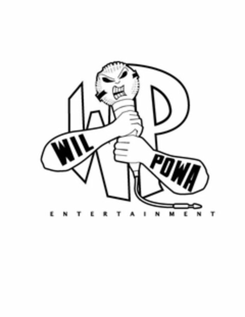 WP WIL POWA ENTERTAINMENT Logo (USPTO, 04.08.2009)