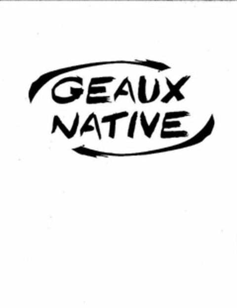 GEAUX NATIVE Logo (USPTO, 27.02.2015)