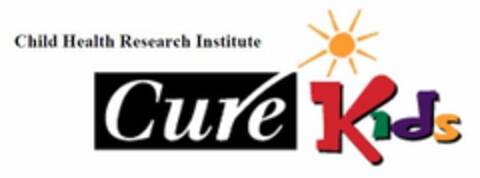 CHILD HEALTH RESEARCH INSTITUTE CURE KIDS Logo (USPTO, 21.01.2016)