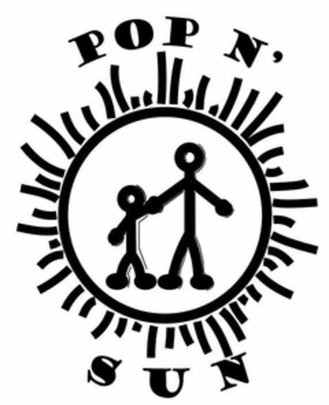 POP N' SUN Logo (USPTO, 10.12.2019)