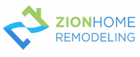 Z ZIONHOME REMODELING Logo (USPTO, 01/14/2020)