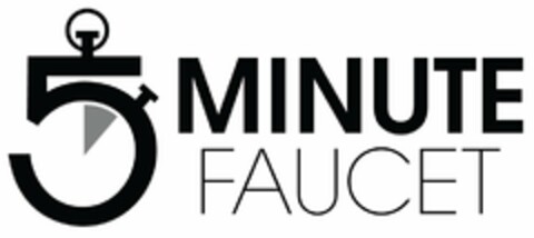 5 MINUTE FAUCET Logo (USPTO, 01.10.2009)