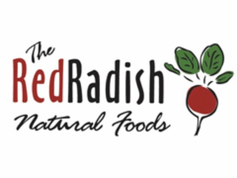THE RED RADISH NATURAL FOODS Logo (USPTO, 12.04.2010)