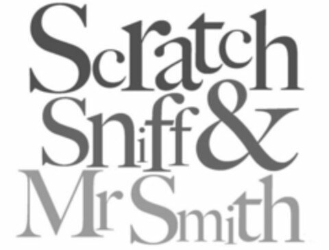 SCRATCH SNIFF & MR SMITH Logo (USPTO, 30.04.2010)