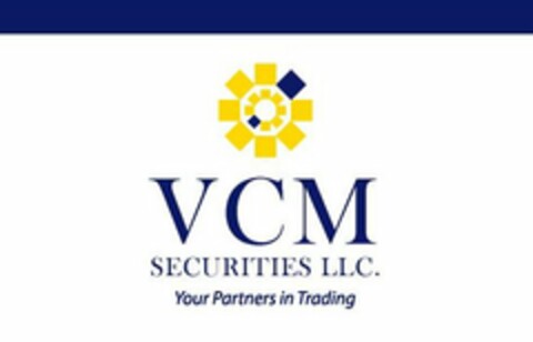VCM SECURITIES LLC. YOUR PARTNERS IN TRADING Logo (USPTO, 06/16/2010)