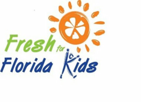 FRESH FOR FLORIDA KIDS Logo (USPTO, 09/11/2012)