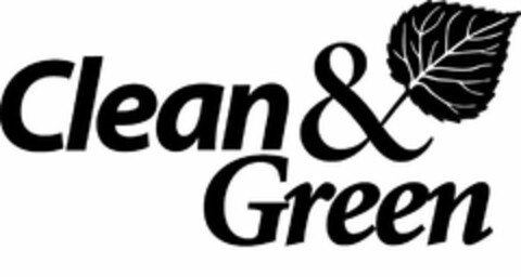 CLEAN & GREEN Logo (USPTO, 01.10.2012)