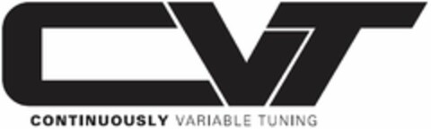 CVT CONTINUOUSLY VARIABLE TUNING Logo (USPTO, 11/29/2012)