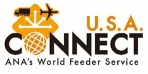 U.S.A. CONNECT ANA'S WORLD FEEDER SERVICE Logo (USPTO, 12/18/2012)