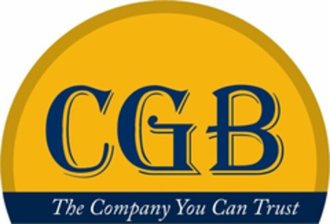 CGB THE COMPANY YOU CAN TRUST Logo (USPTO, 04/25/2013)