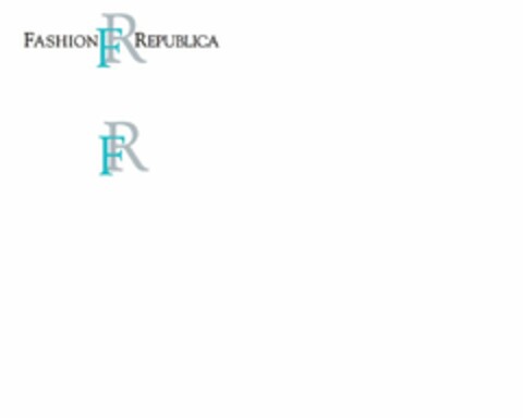 FASHION FR REPUBLICA Logo (USPTO, 03/12/2014)