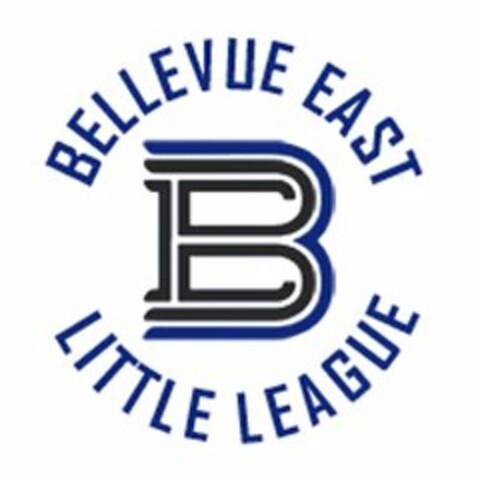 B BELLEVUE EAST LITTLE LEAGUE Logo (USPTO, 03/24/2014)
