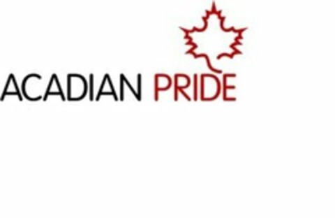 ACADIAN PRIDE Logo (USPTO, 19.08.2014)