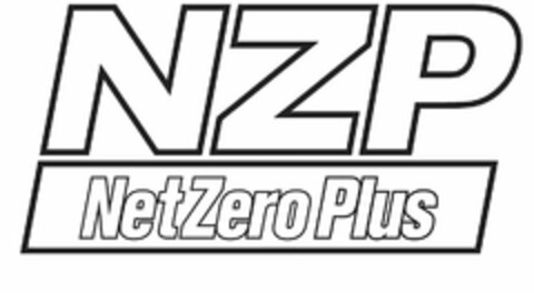 NZP NETZERO PLUS Logo (USPTO, 10.10.2014)