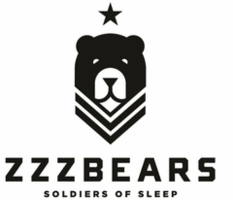 ZZZBEARS SOLDIERS OF SLEEP Logo (USPTO, 02/10/2015)