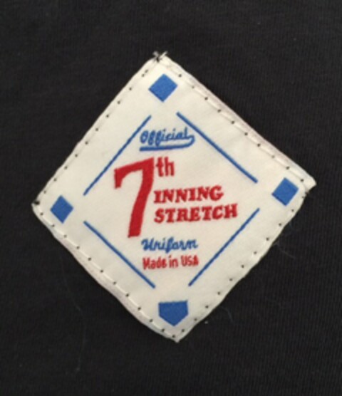 7TH INNING STRETCH OFFICIAL UNIFORM MADE IN USA Logo (USPTO, 23.02.2015)