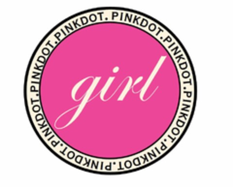 GIRL PINKDOT. Logo (USPTO, 07.07.2015)