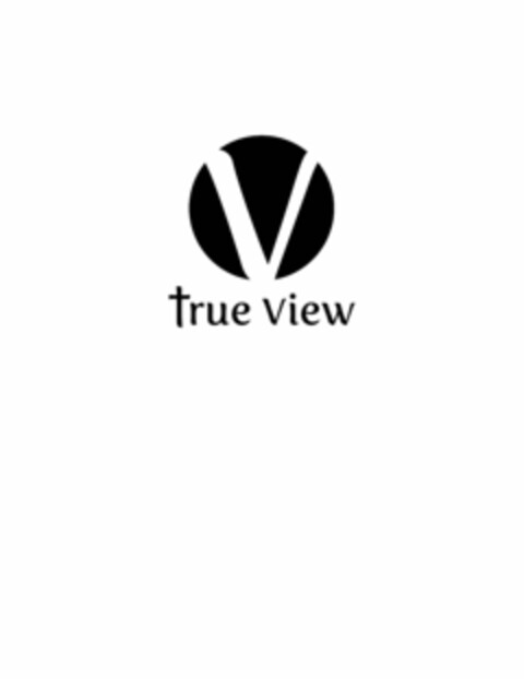 V TRUE VIEW Logo (USPTO, 10.08.2015)