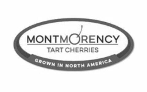 MONTMORENCY TART CHERRIES GROWN IN NORTH AMERICA Logo (USPTO, 01.11.2015)