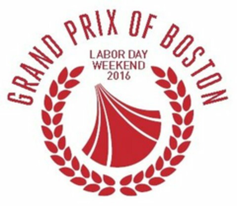 GRAND PRIX OF BOSTON LABOR DAY WEEKEND 2016 Logo (USPTO, 15.12.2015)
