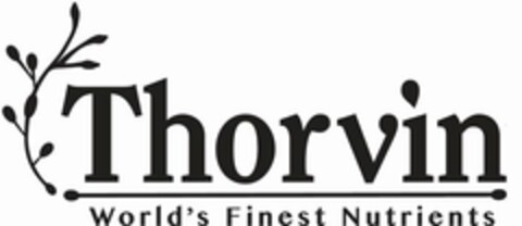 THORVIN WORLD'S FINEST NUTRIENTS Logo (USPTO, 29.04.2016)