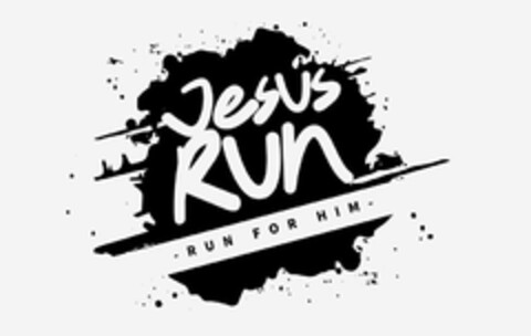 JESUS RUN RUN FOR HIM Logo (USPTO, 24.05.2016)