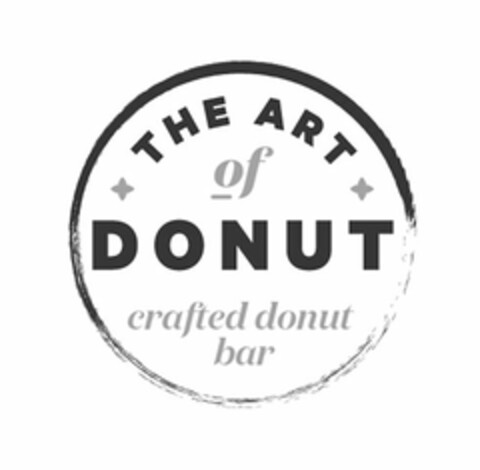 THE ART OF DONUT CRAFTED DONUT BAR Logo (USPTO, 04.10.2016)