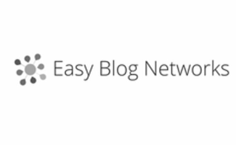 EASY BLOG NETWORKS Logo (USPTO, 10/19/2016)