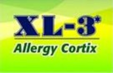 XL-3 ALLERGY CORTIX Logo (USPTO, 08.11.2016)