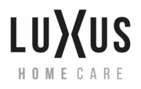 LUXUS HOME CARE Logo (USPTO, 02.12.2016)